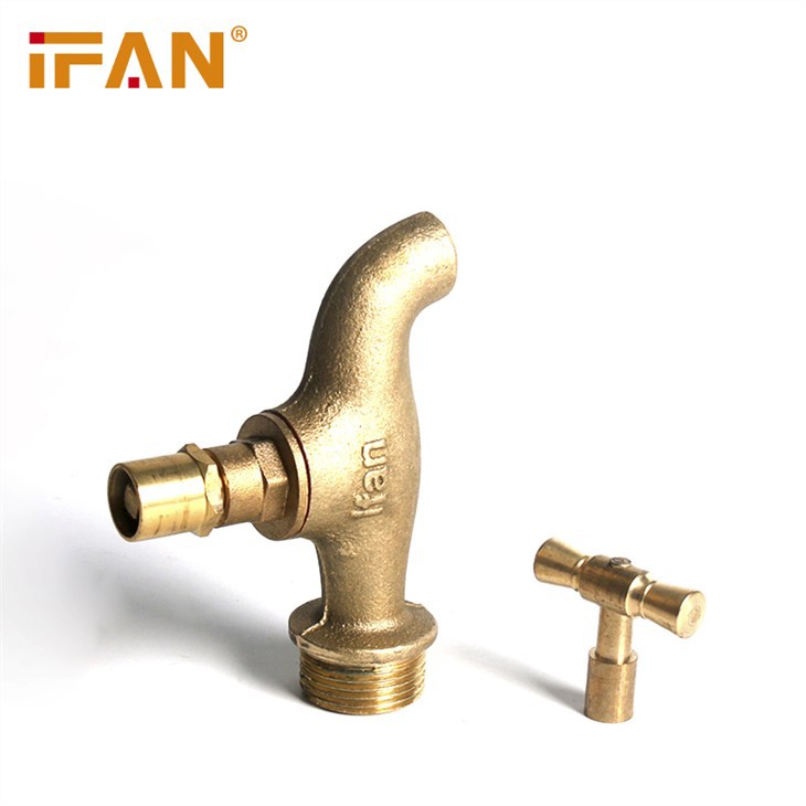 1/2" 3/4" Water Tap Brass Bibcock