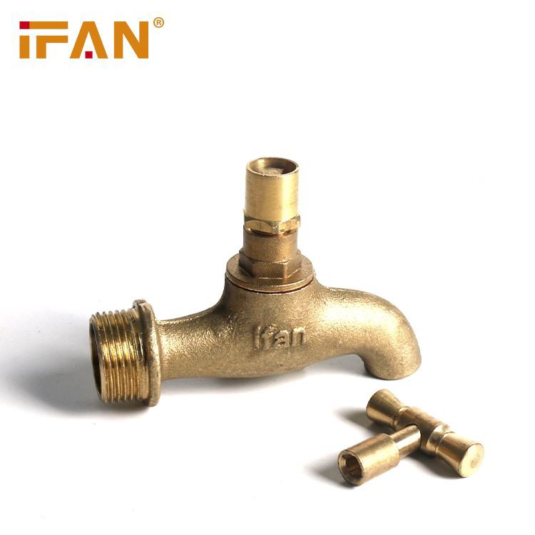 lock brass tap