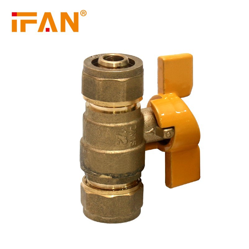 PEX Brass Gas Valve 03