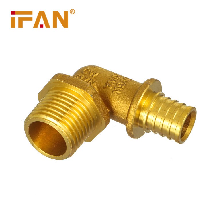 Brass Male Elbow 04