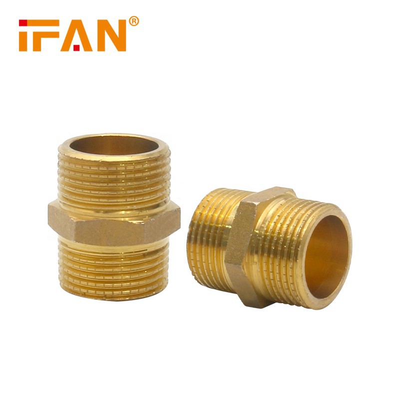 Brass pipe fitting 6