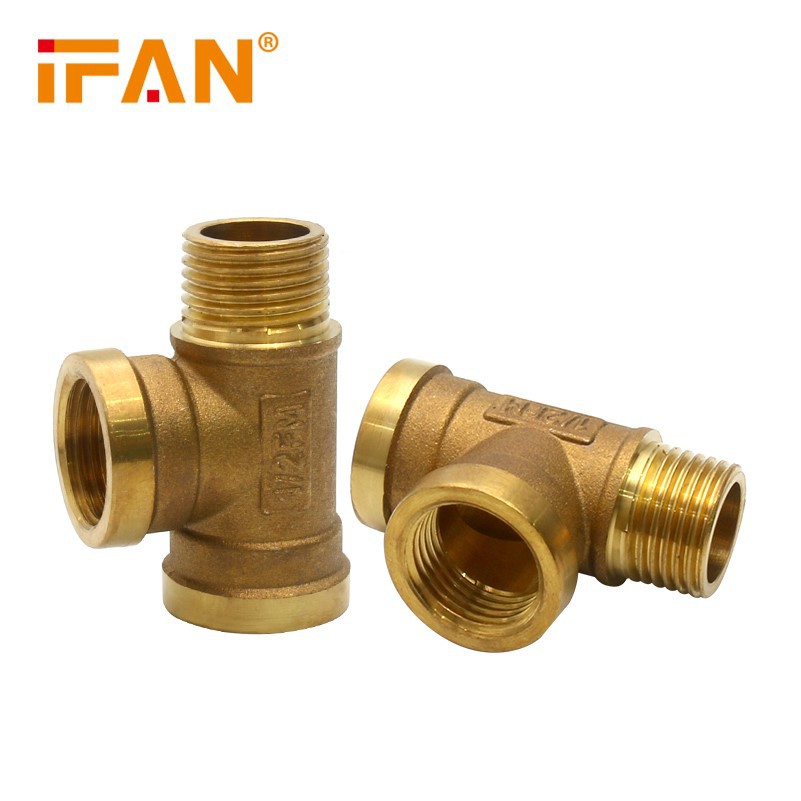 Brass pipe fitting 39