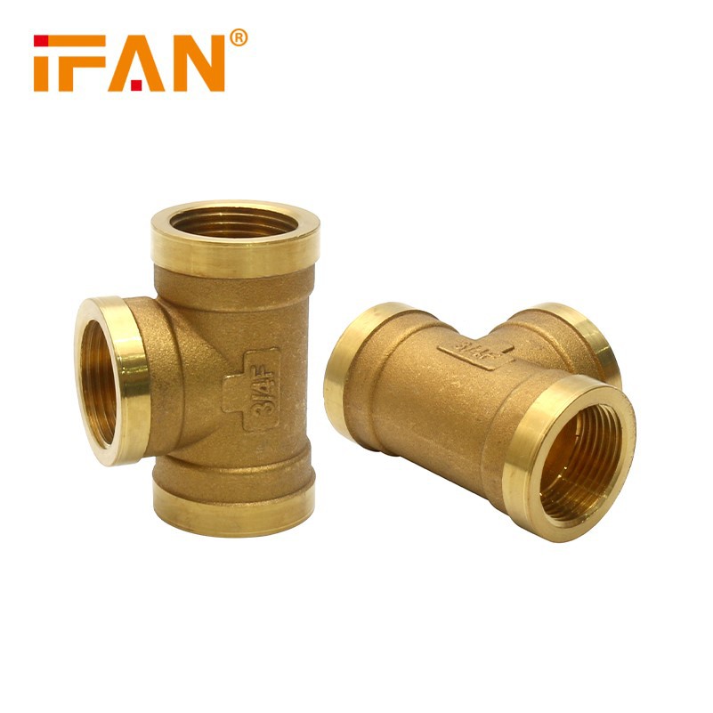 Brass pipe fitting 37