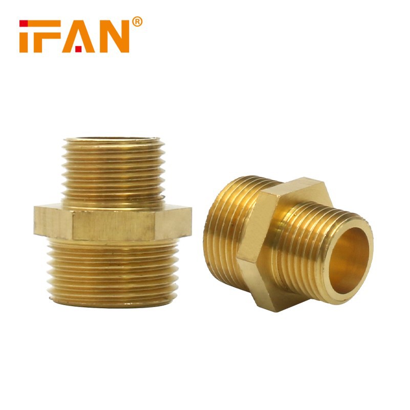 Brass pipe fitting 15