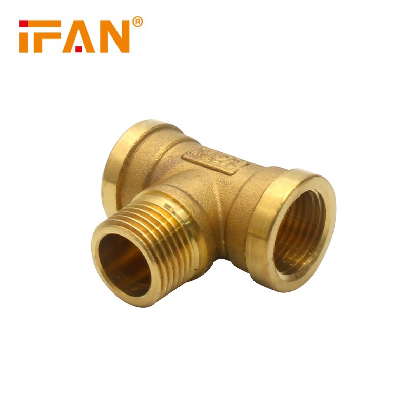 Brass pipe fitting 43