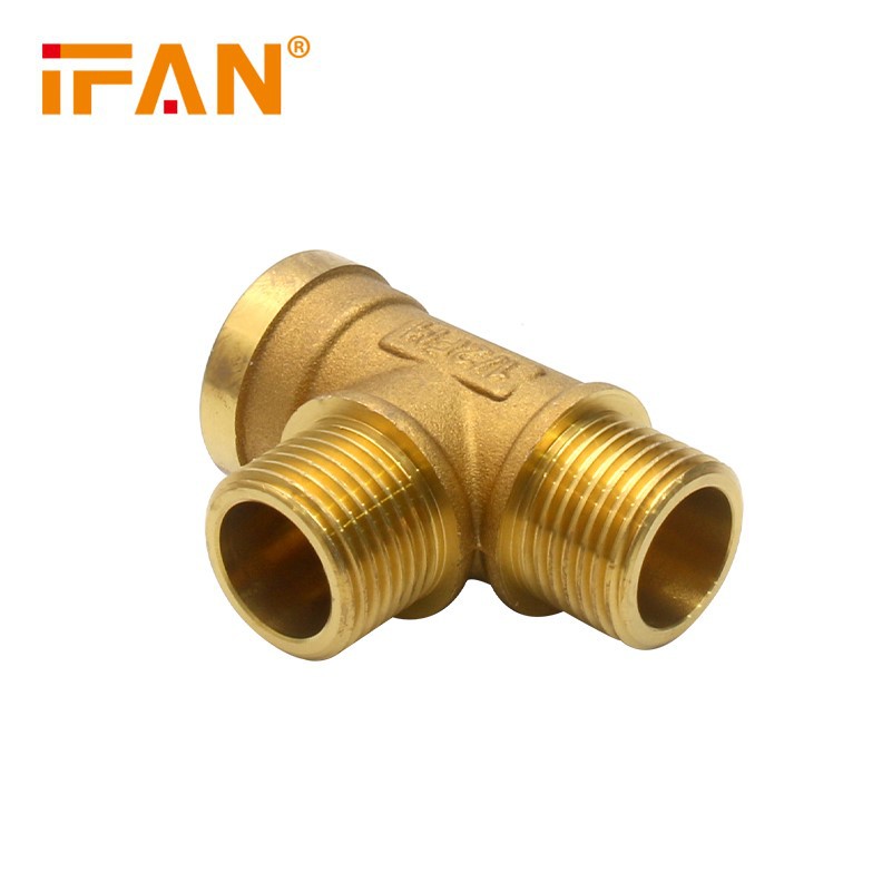 Brass pipe fitting 47