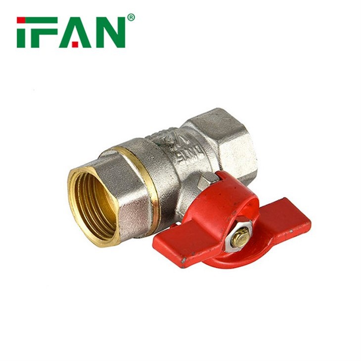 81052 Butterfly Handle Brass Ball Valve