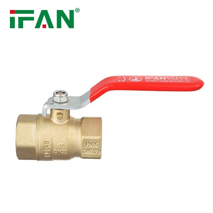 81063 Brass Ball Valve Long Handle