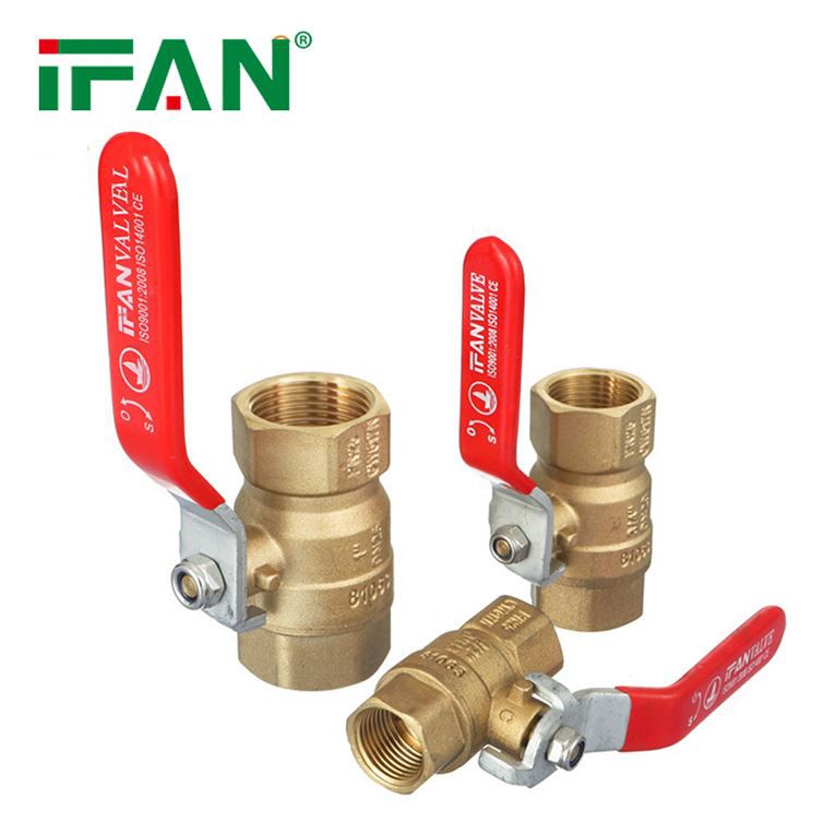 81063 Brass Ball Valve Long Handle