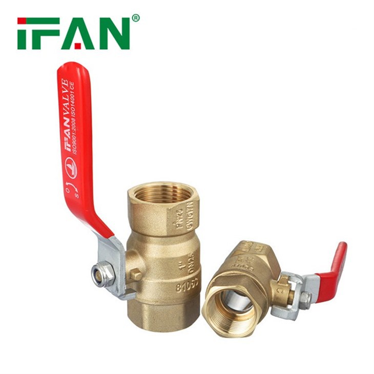 81063 Brass Ball Valve Long Handle