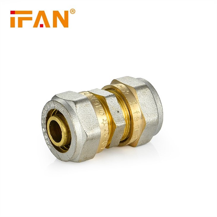 Brass Compression Fitting For PEX Pipe