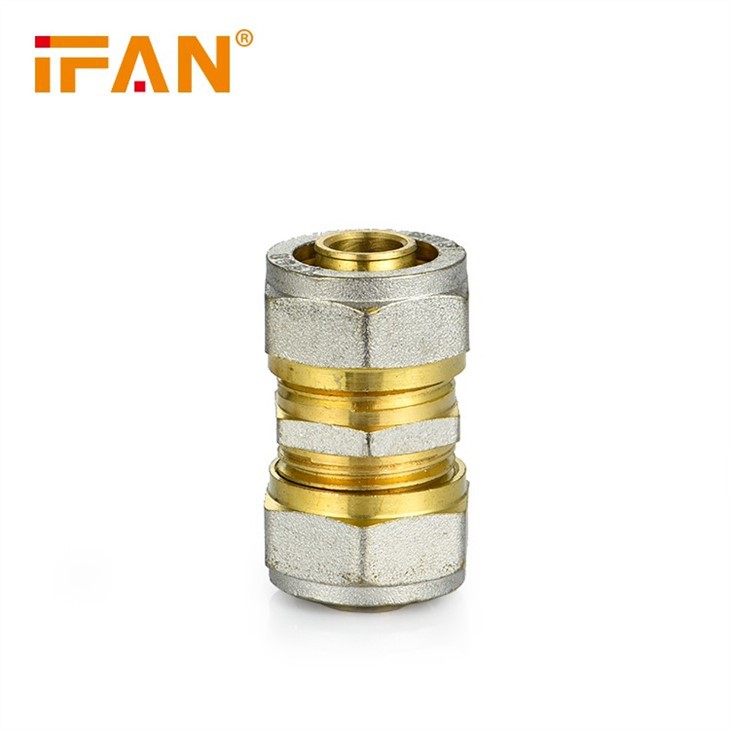 Brass Compression Fitting For PEX Pipe