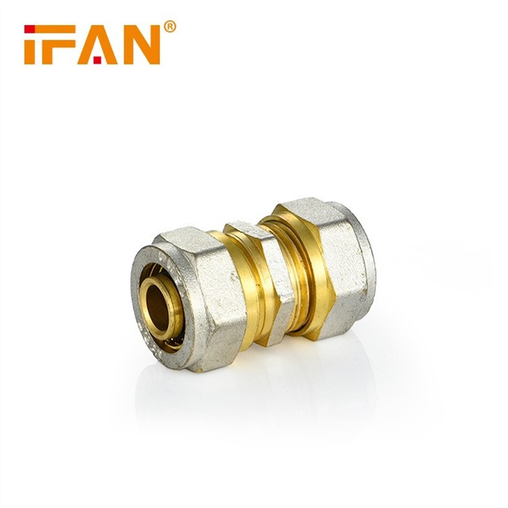 Brass Compression Fitting For PEX Pipe