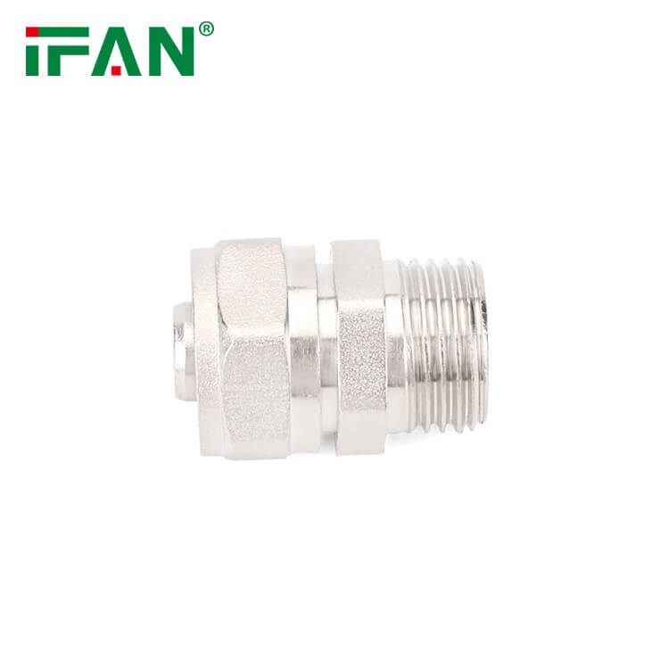 Brass Compression Fitting Male Socket