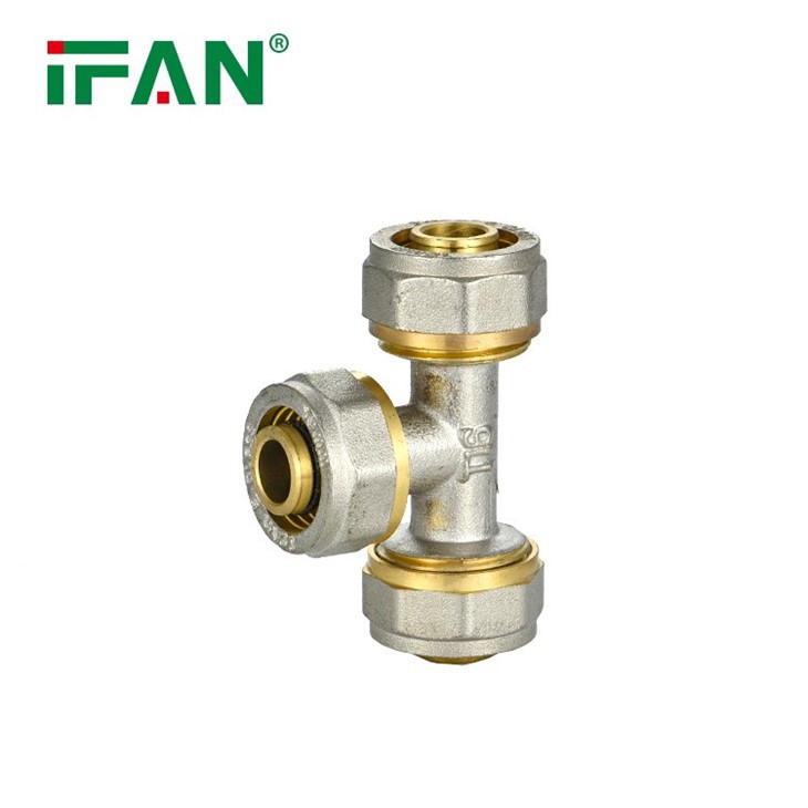 Brass Compression Fitting Tee