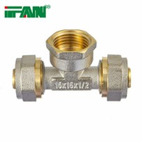 Brass Compression Fitting Tee