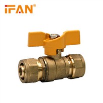 Brass PEX Gas Valve