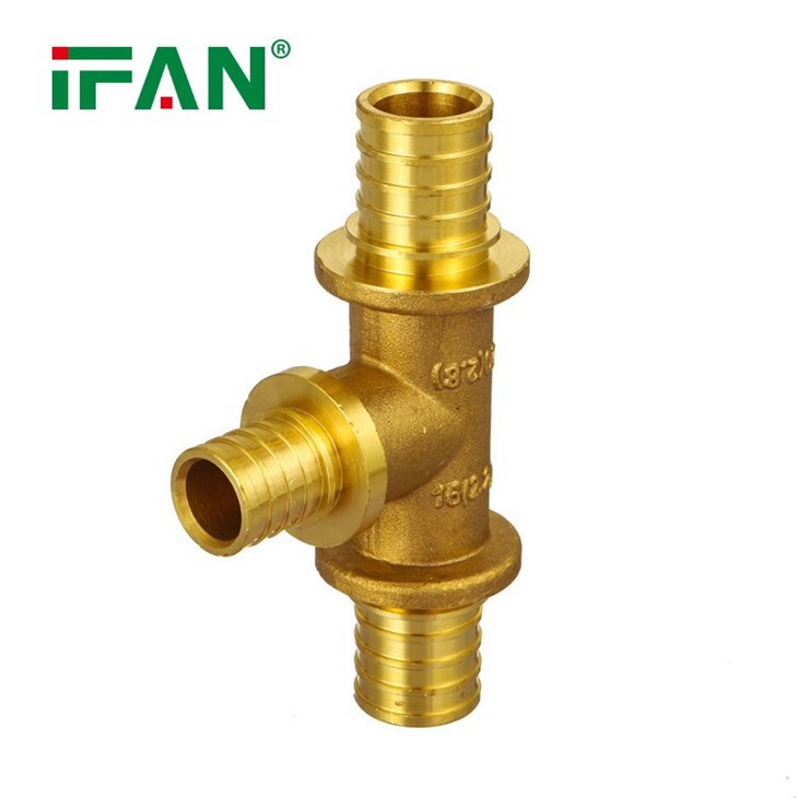 Brass Sliding Fitting Tee