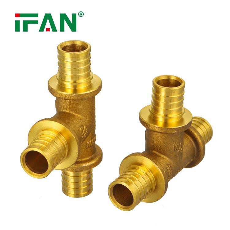 Brass Sliding Fitting Tee