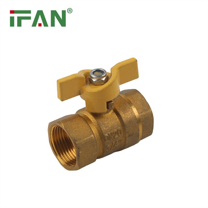 Butterfly Handle Brass Ball Valve