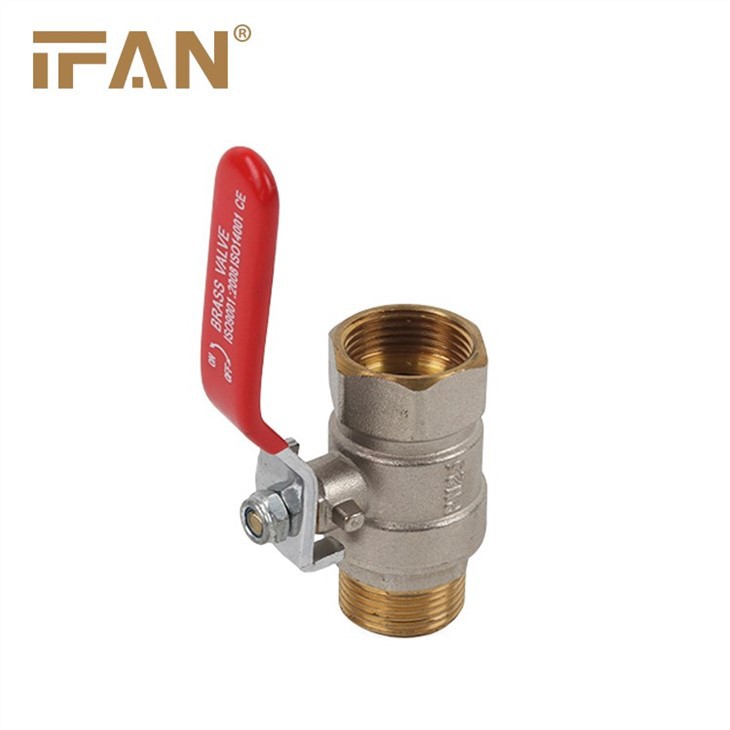 Butterfly Handle Brass Water Valve