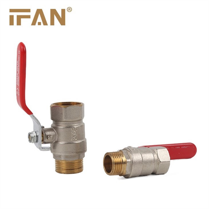 Butterfly Handle Brass Water Valve