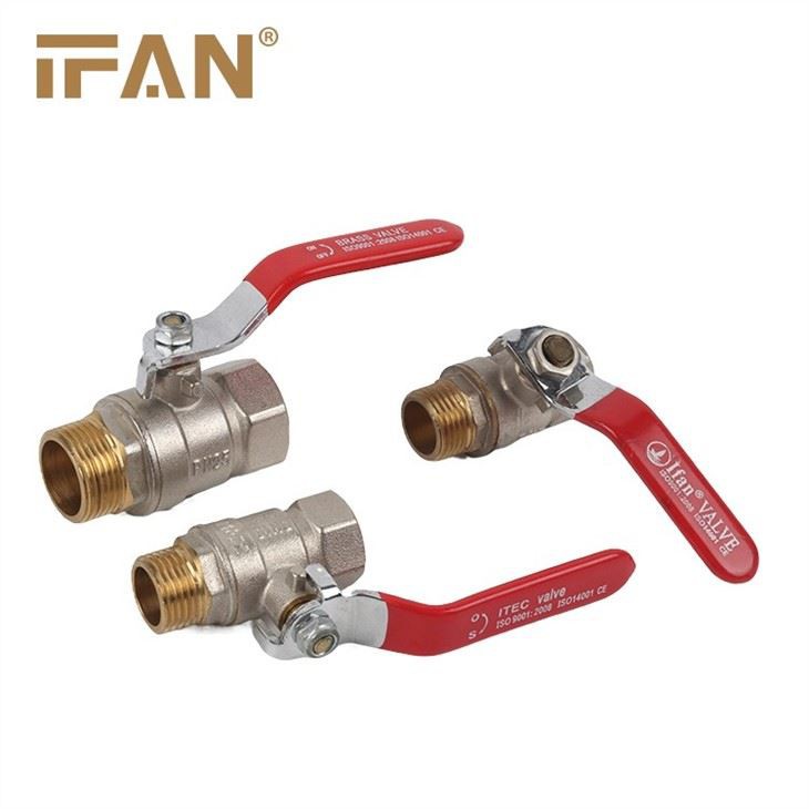 Butterfly Handle Brass Water Valve