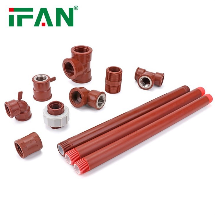 Durable 1/2“ Brown Color PPH Fitting