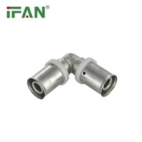 EEJIA Brass Press Fitting Elbow