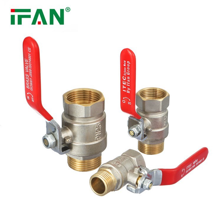 Male Brass Ball Valve