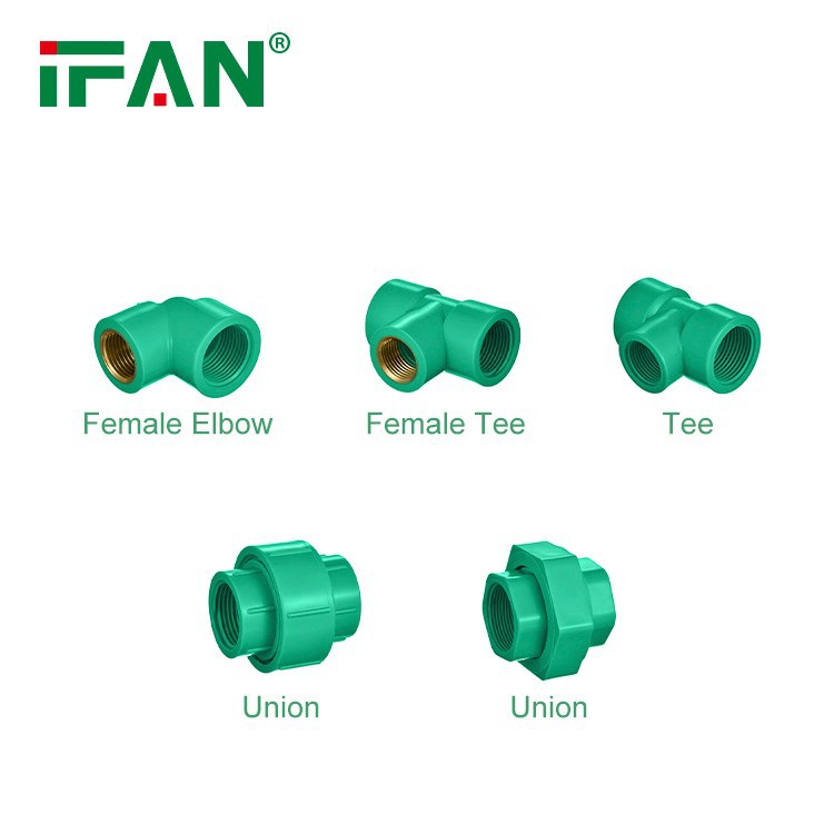 Green UPVC Pipe Fitting