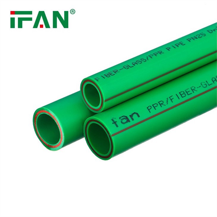 Green Glass fiber PPR pipe