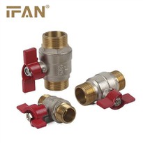 Golden And Silvery Double Colour Water Valve