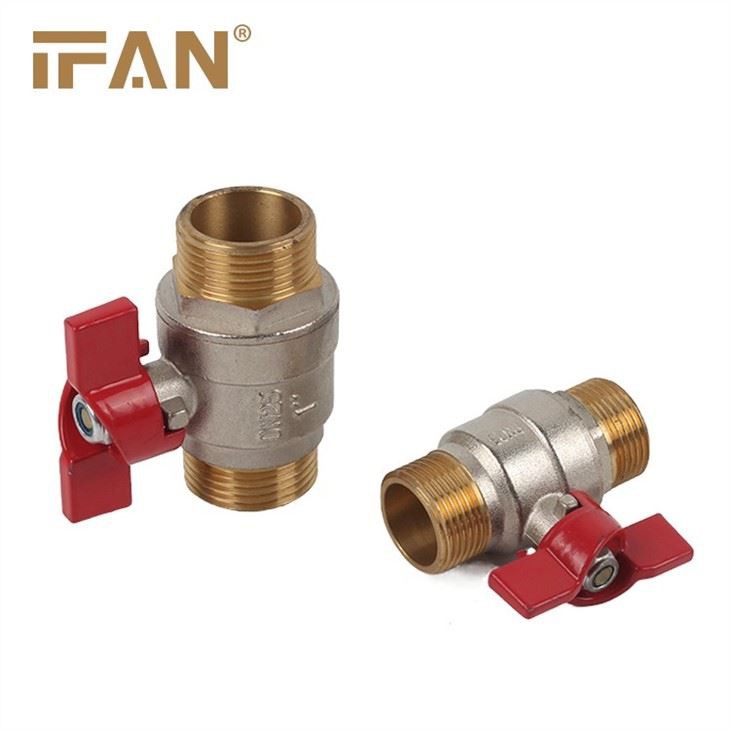 Golden And Silvery Double Colour Water Valve