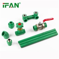 Green PPR Pipe Fitting