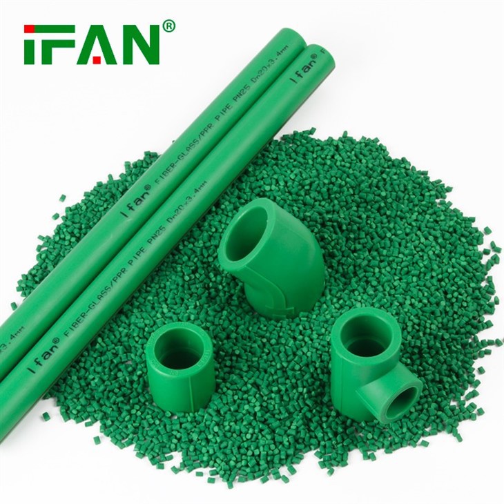 Green PPR Pipe Fitting