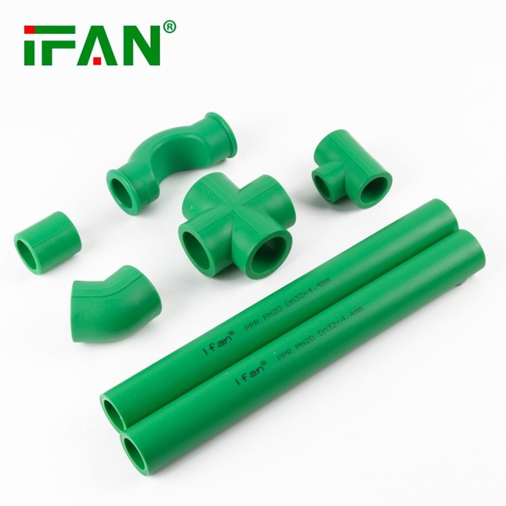 Green PPR Pipe Fitting