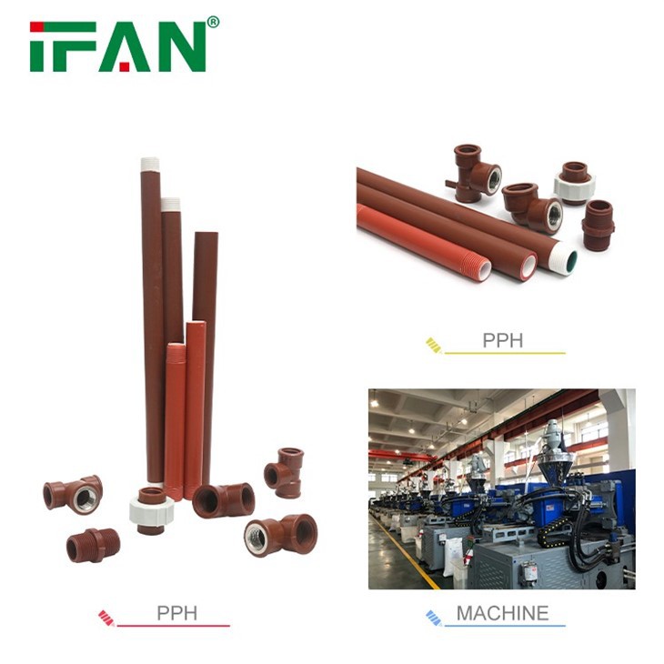 High Pressure PPH Pipe Fitting