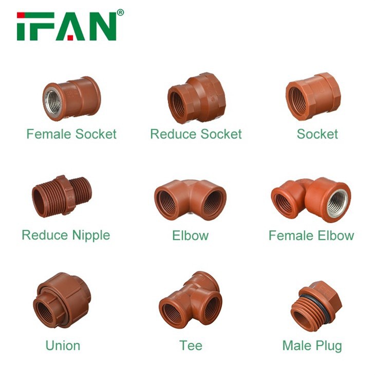 High Quality Brown PPH Fitting