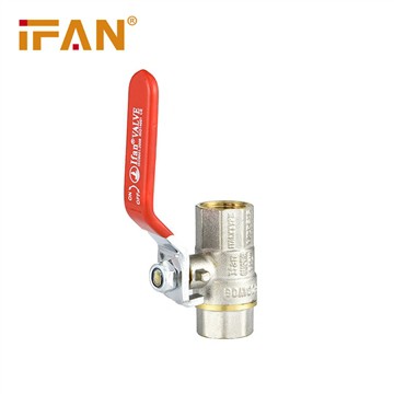 Use of copper ball valves