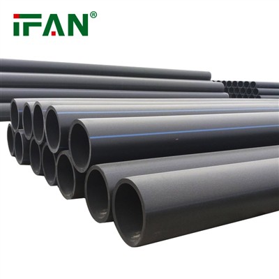 How is HDPE pipe most commonly used?