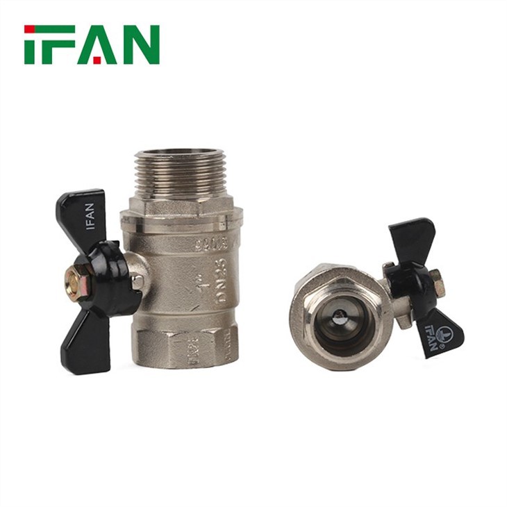 IFAN Butterfly Handle Brass Ball Valve