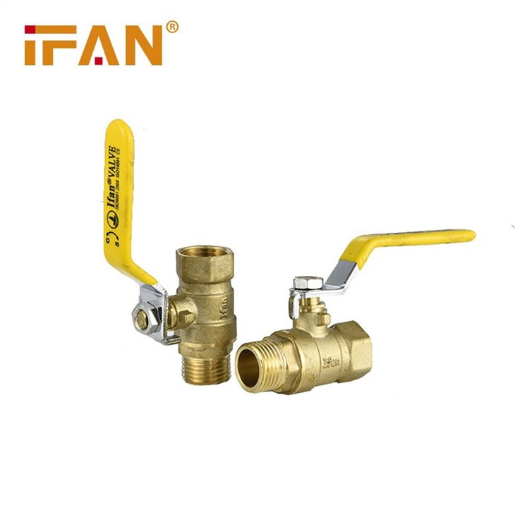 IFNA Brass Gas Valve