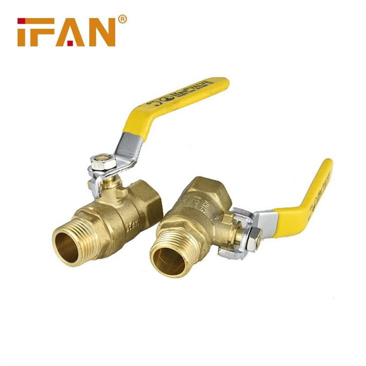 IFNA Brass Gas Valve