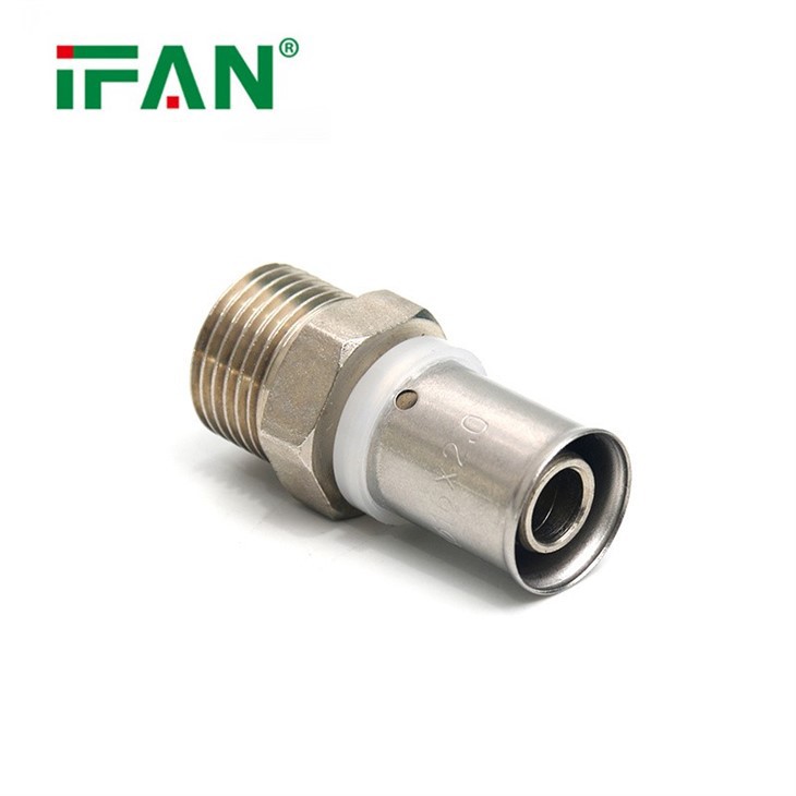 Male Thread Coupling PEX Press Fitting