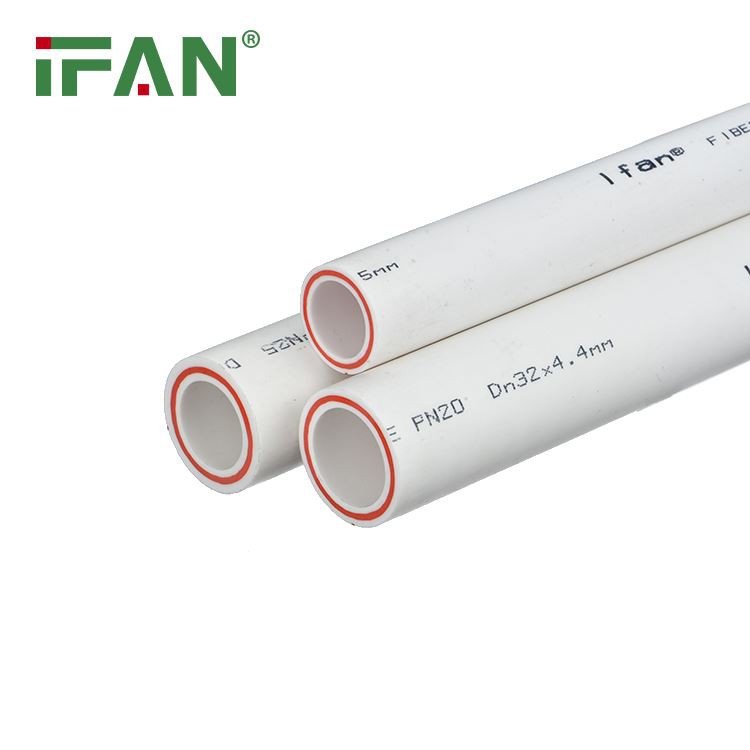 White Glass Fiber PPR Pipe