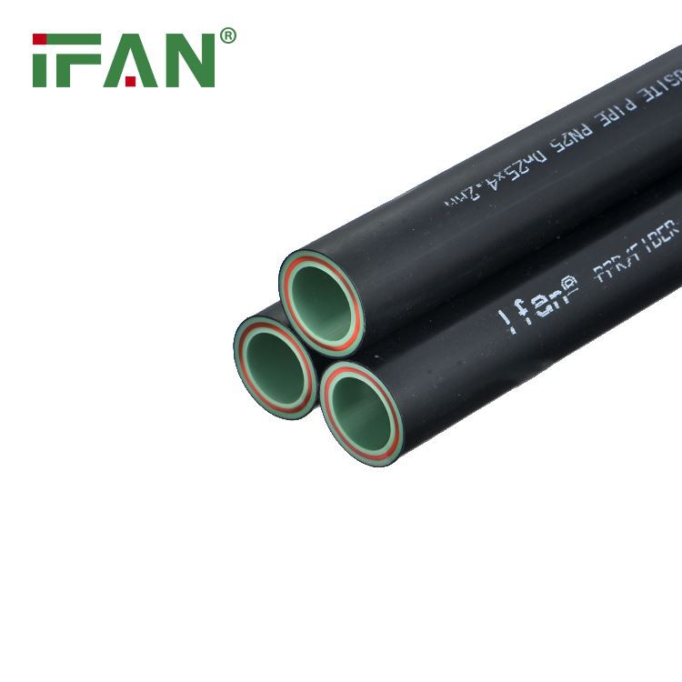 Black Color Glass Fiber PPR Pipe