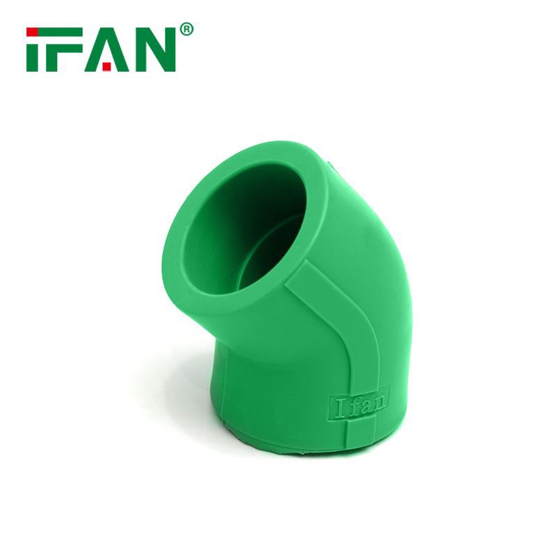 Green Color PPR Elbow