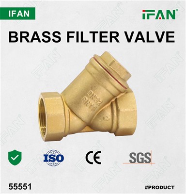 IFAN BRASS FILTER VALVE