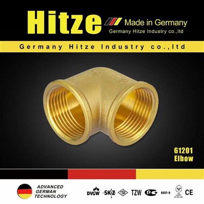 Hitze Brass Elbow